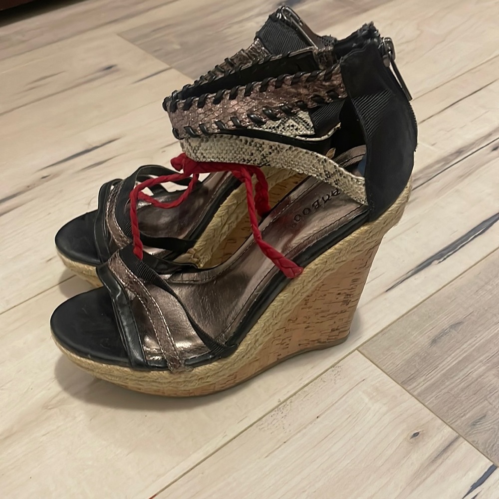 Bamboo Multi Textile Platform sz 7.5